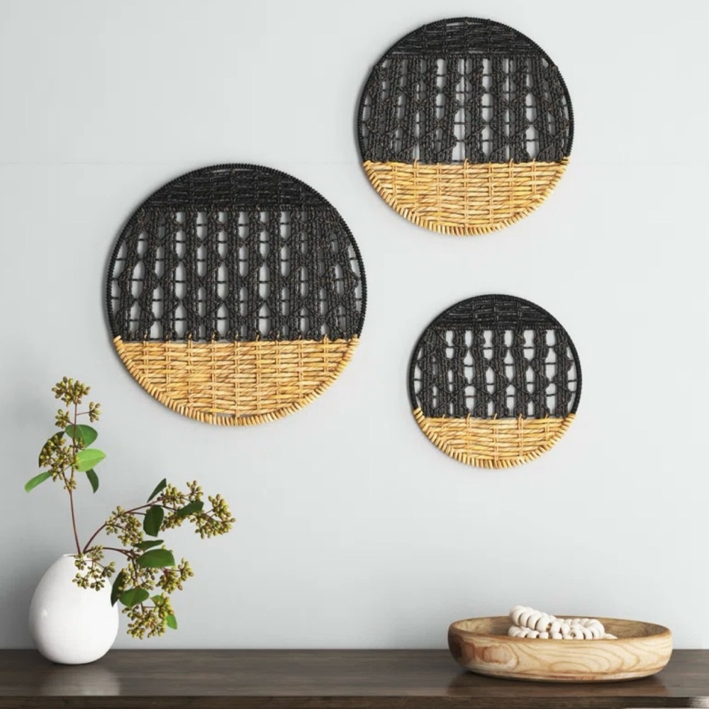 Boho Abstract Wall Decor on Metal | Wall Decor